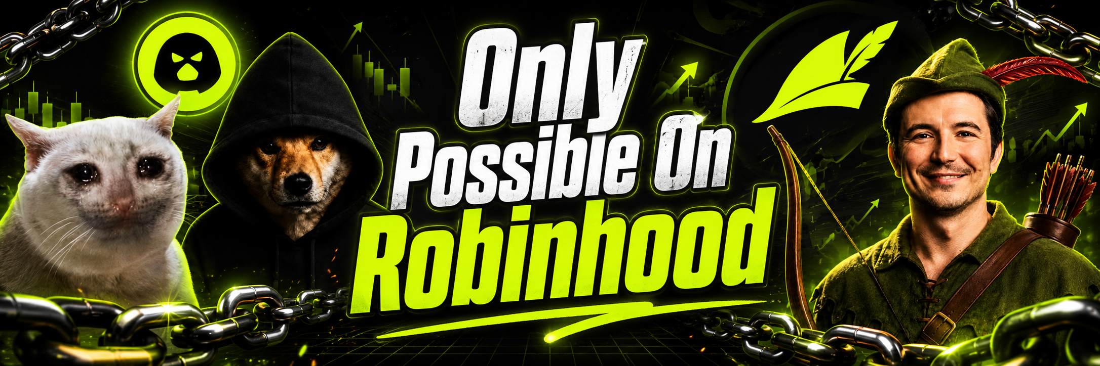 Only Possible on Robinhood banner